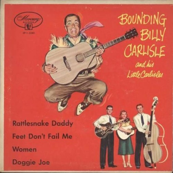 Bounding Billy Carlisle and his Little Carlisles